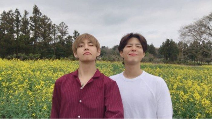 '연예계 핵인싸' 방탄소년단 뷔의 의외의 인맥 5