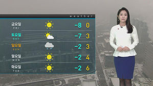 [날씨] 눈 그친 뒤 강추위&hellip;찬바람에 체감 온도↓