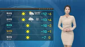 [날씨] 찬 바람에 체감온도 '뚝'&hellip;내일 서울 영하 12도