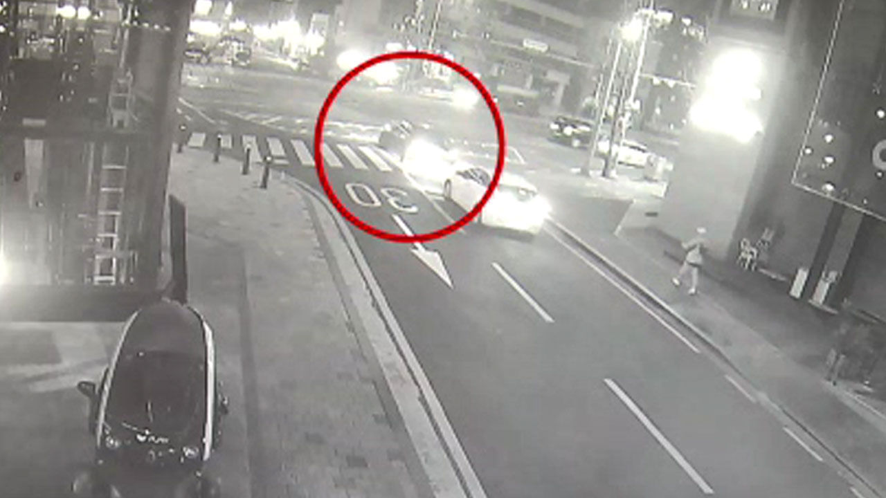 손승원 음주운전 CCTV
