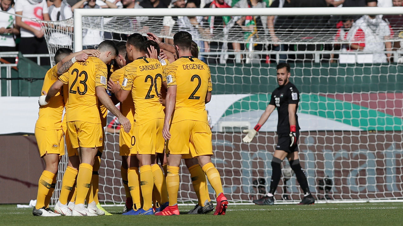 기사 대표 이미지:호주, 팔레스타인 3-0으로 꺾고 첫 승