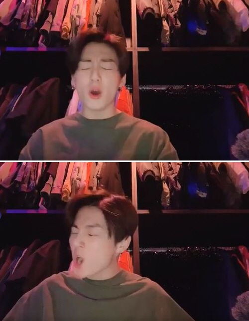 멤버 형들 자작곡에 립싱크하며 유쾌한 연기 선보인 방탄소년단 정국