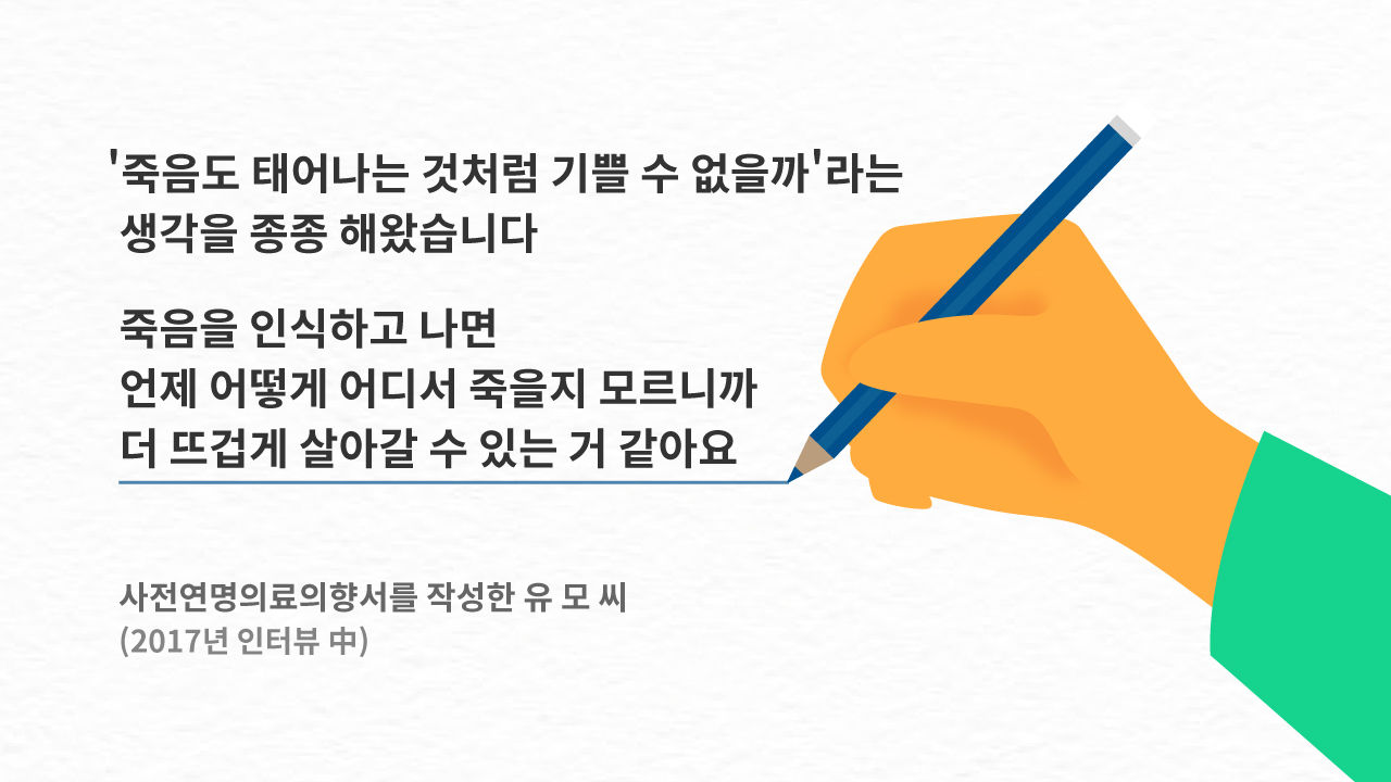 [리포트+/5일 9시] '내 죽음은 내가 선택