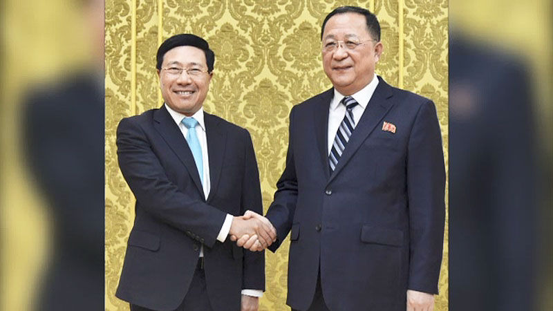 기사 대표 이미지:방북 베트남 외교장관 "북한과 경제발전 경험 공유할 준비 돼 있어"