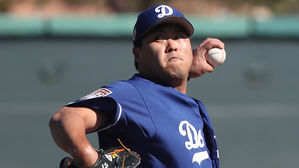 류현진, 2019년 첫 라이브 피칭…먼시·프리스 상대 20구