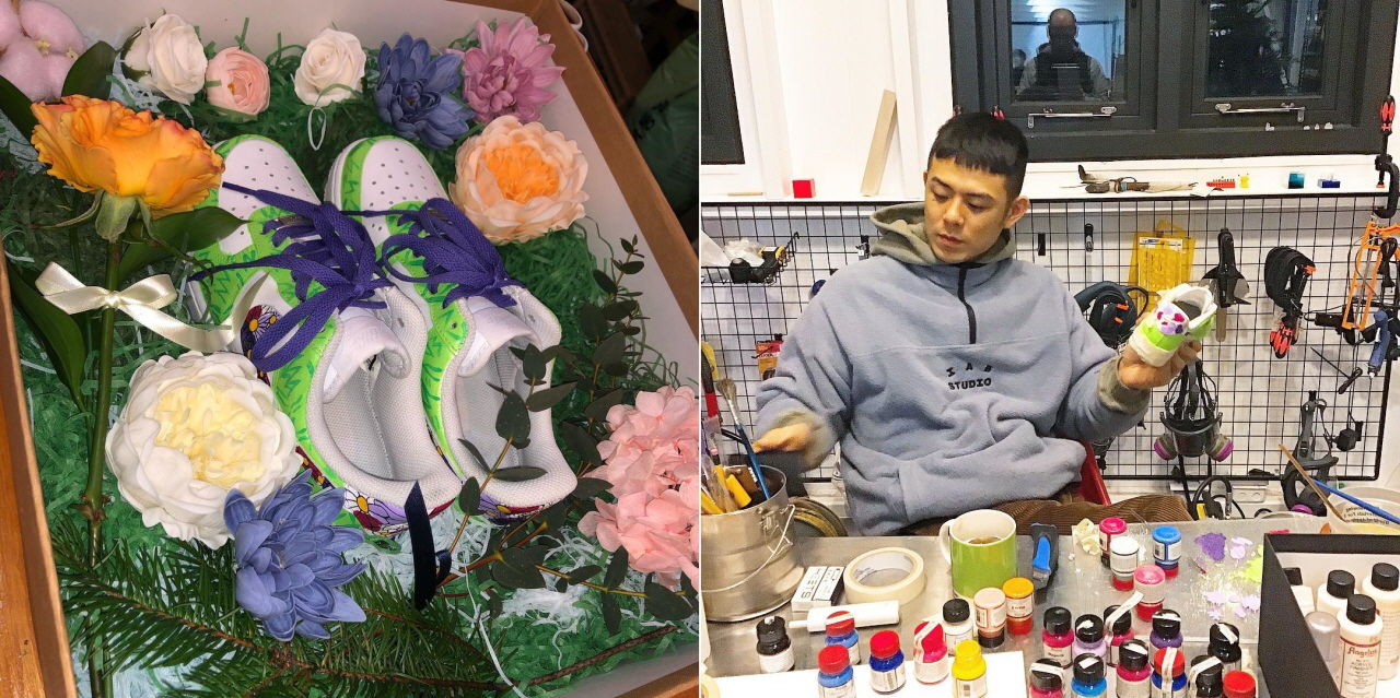 빈지노가 군 생활 기다려준 연인 미초바에게 건넨 특별한 선물