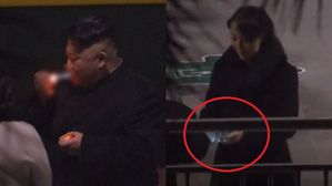 김정은 김여정 흡연 장면 포착