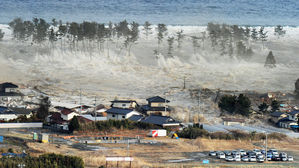 2011년 일본 미야기현 나토리시 지진 쓰나미(사진=교도, 연합뉴스)