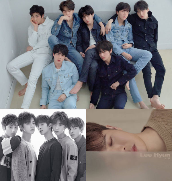 BTS, TXT, Lee Hyun