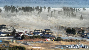 2011년 3월11일 미야기현 나토리시 쓰나미(사진=교도, 연합뉴스)