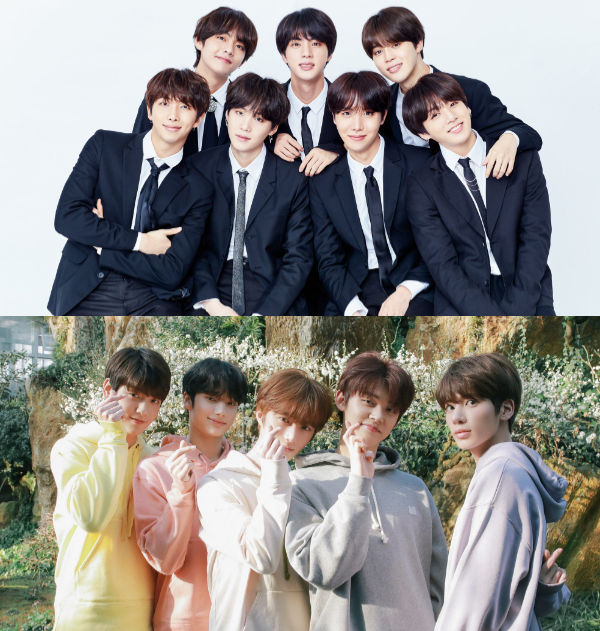 BTS, TXT
