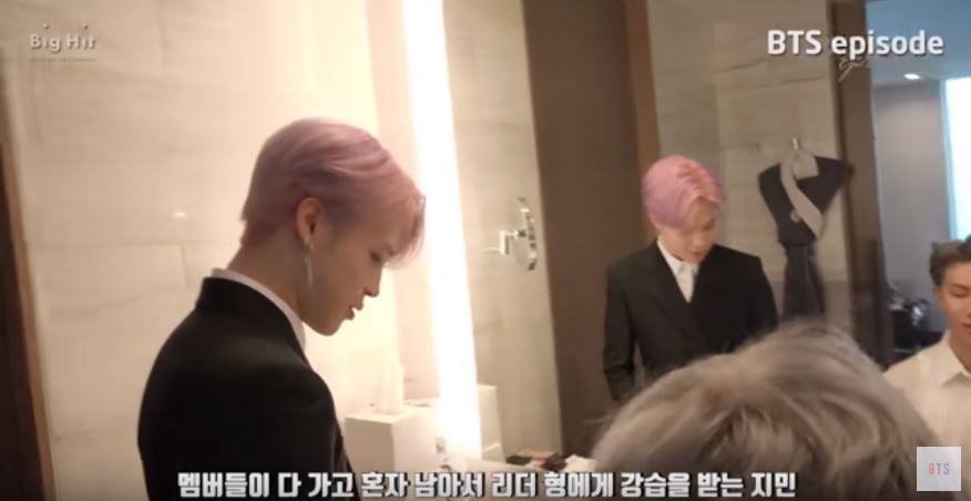 '그래미어워즈' 참석 전 RM에게 속성 영어 강의받는 '방탄소년단' 멤버들…인간미 뿜뿜