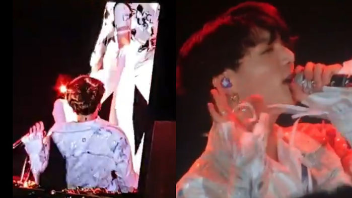 BTS JUNGKOOK Manages to Stay Professional Even After Falling on the Stage