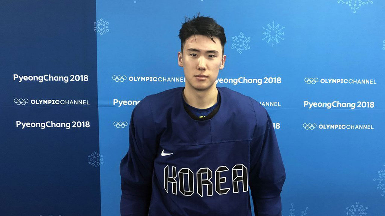 남자 아이스하키 대표팀 수비수 김원준