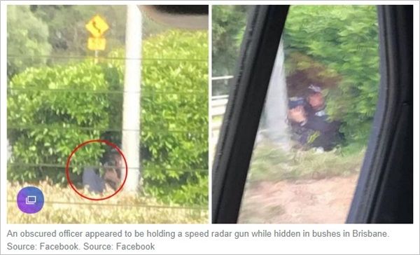 속도위반 운전자 잡으려는 경찰의 '잠복근무' 논란
