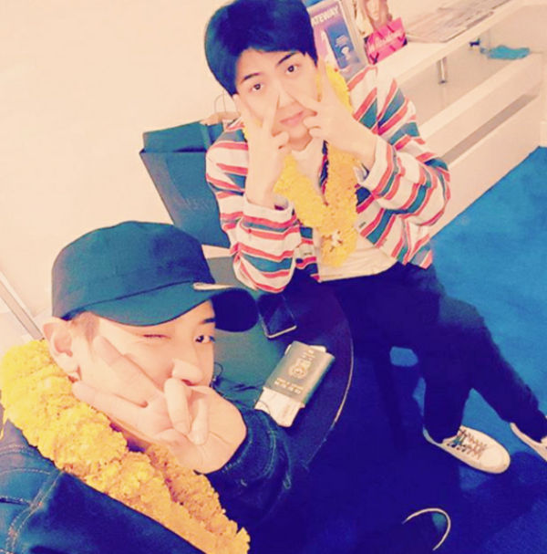 SEHUN and CHANYEOL