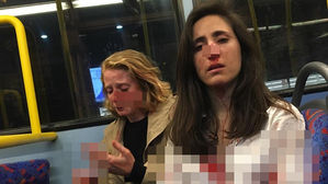 런던 레즈비언 폭행 사건 (사진=멜라이나 헤이모나트 페이스북 캡처)