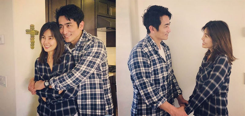 18년 전과 그대로인 신애라 차인표부부 (사진=신애라 인스타그램 캡처)