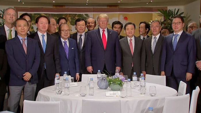 트럼프가 이재용, 정의선, 최태원, 손경식 일으켜 세운 이유?!