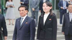 현장지킨 김여정, 현송월 북측 인사