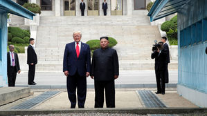 남북미 판문점 회동 (사진=게티이미지코리아)