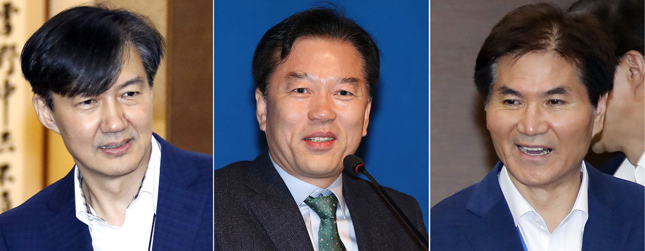 교체될 것으로 알려진 조국-정태호-이용선 수석
