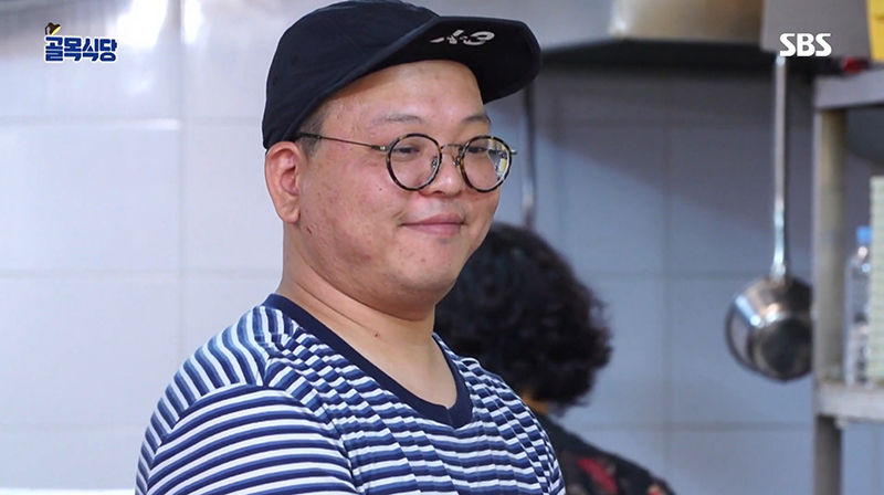 백종원에게 감사 인사 전한 '홍탁집' (사진=SBS '백종원의 골목식당' 방송화면, 인스타그램 'sanghoon_kwon84' 캡처)