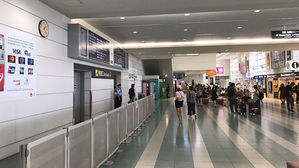 한산한 일본 후쿠오카 공항 국제선 청사 (사진=연합뉴스)