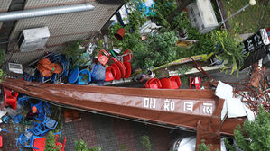 서울서 33명 부상&hellip;112 태풍 피해 신고 1천 200여 건 접수