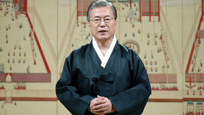 추석인사 전하는 문재인 대통령 (사진=청와대 제공, 연합뉴스)