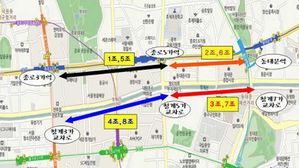 서울 동대문시장 일대 오토바이 불법 주&middot;정차 집중단속