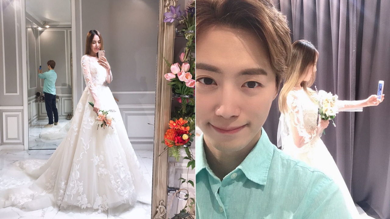 '예비부부' 간미연·황바울의 유쾌한 결혼 준비 근황