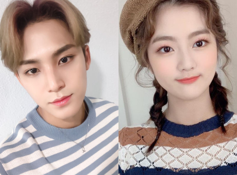 MINGYU and Shin Eun Soo