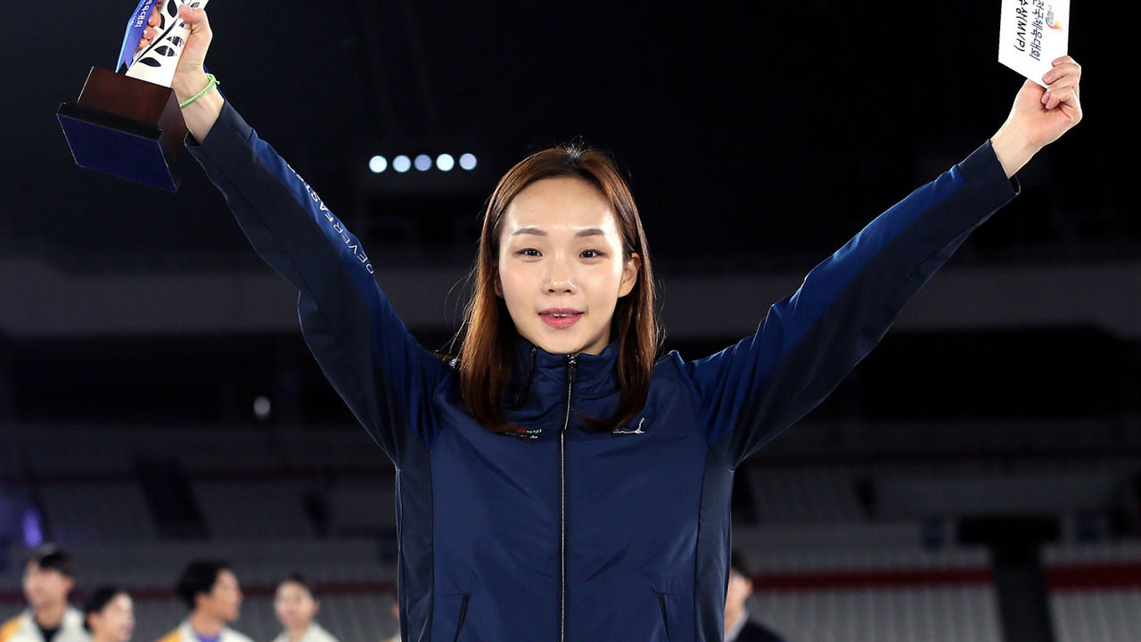 김서영, 제100회 전국체육대회 MVP 수상 (사진=대한체육회 제공, 연합뉴스)