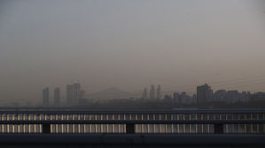 서울 미세먼지 주의보 발령