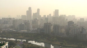 10년 만에 찾아온 '10월 황사'&hellip;서울 미세먼지 주의보