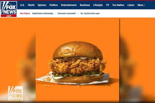 '치킨 샌드위치'가 뭐길래…美 파파이스 매장에서 벌어진 참극 (사진=FOX NEWS 홈페이지 캡처)
