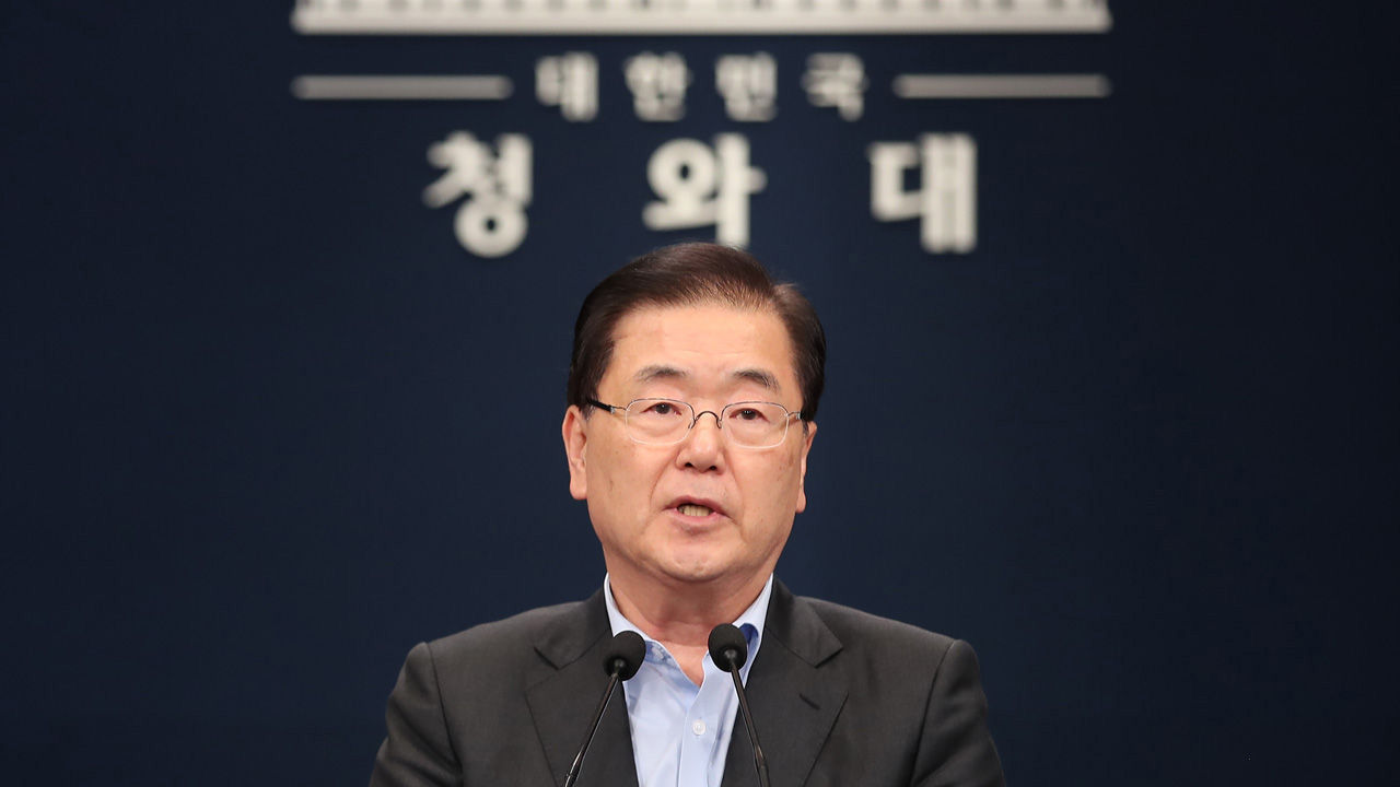 정의용 청와대 안보실장