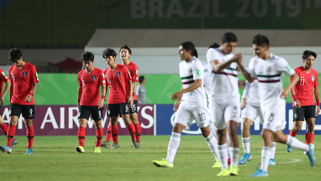 U-17 월드컵 한국, 8강에서 멕시코에 덜미 (사진=연합뉴스)
