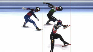 쇼트트랙 월드컵 2차 대회 남자 5,000m 계주 공동금메달