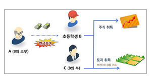 불법 증여 통한 초등학생 토지&middot;주식 취득 사례 (사진=국세청 제공, 연합뉴스)