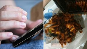 배달 음식 '쓰레기봉투'에 넣은 주문자의 후기 (사진=온라인 커뮤니티 캡처)