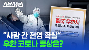 "사람 간 전염 확실"
우한 코로나 증상은?