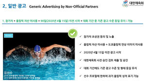 대한체육회, 도쿄올림픽 광고, 유니폼 관련 규정 발표 (사진=대한체육회 제공, 연합뉴스)