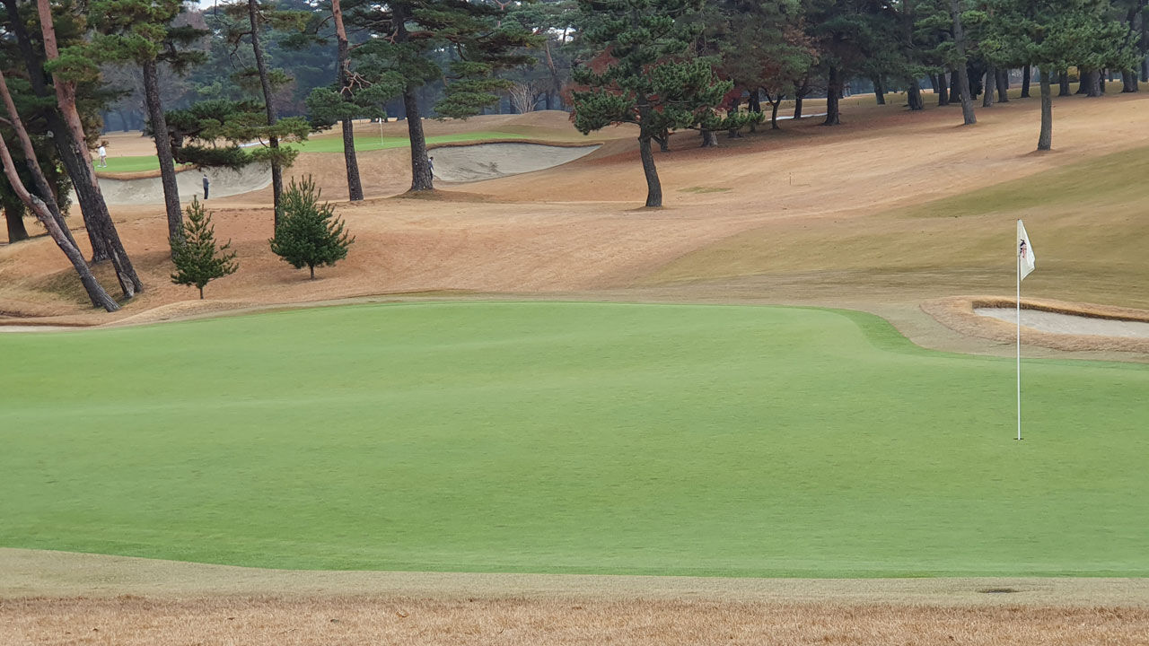 파4 9번 홀 그린