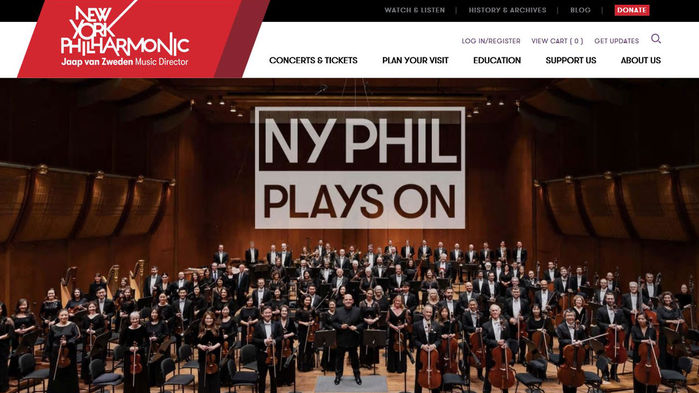 사진=nyphil.org/playson 캡처