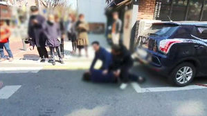 오세훈 총선 유세장 흉기 난입한 50대, 2심도 집행유예