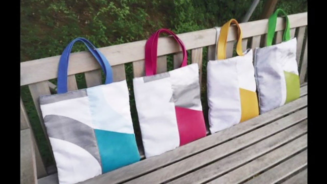 선거 현수막 에코백