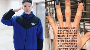 [스브스타] 조권, 파란색 네일아트 논란에 "하지 말란 법 없잖아"