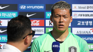 인터뷰한느 골기퍼 구성윤